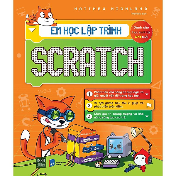 Sách Em học lập trình Scratch – BẢN QUYỀN