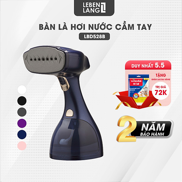 Bàn là hơi nước cầm tay LEBENLANG LBD528S nhập khẩu Đức, công suất 1500W - 300ml