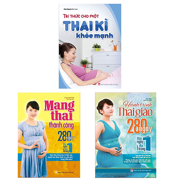 Combo Sách: Tri Thức Thai Sản Bà Bầu Cần Biết