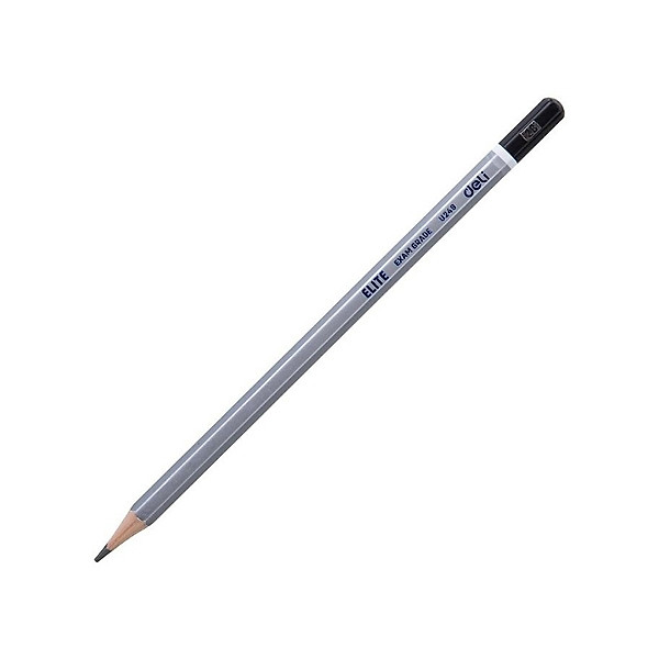 Bút Chì 2B Cao Cấp Deli CU24910 - Màu Bạc