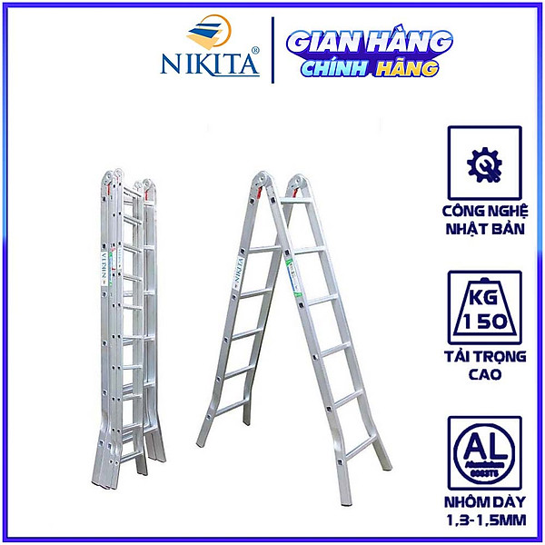 Thang nhôm Nikita NKT-Nika25