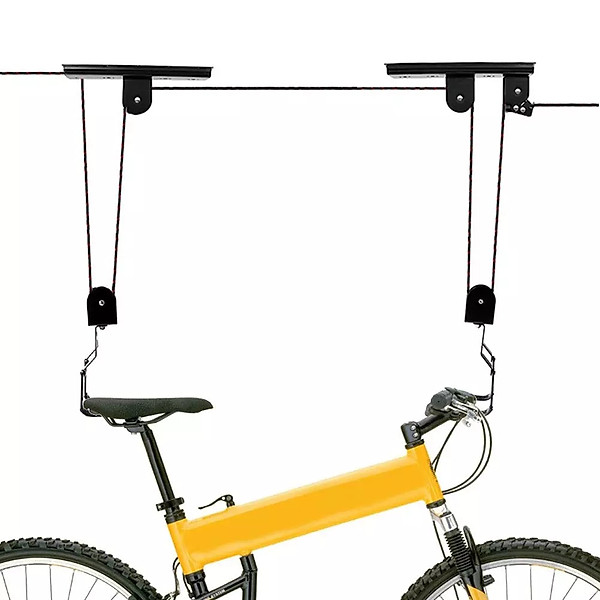 Bộ Móc Treo Xe Đạp Giúp Nâng Xe Đạp/ Vật Dụng Treo Lên Trần Nhà Gọn Gàng Với Móc Dây Ròng Rọc Polly Mai Lee
