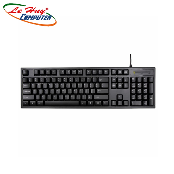 Bàn Phím Fuhlen G411S Black - Phím văn phòng - Hàng Chính Hãng