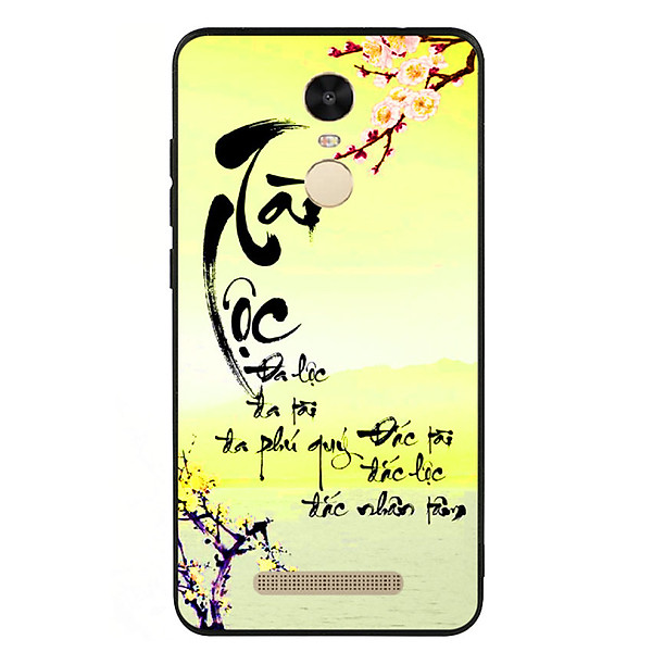 Ốp Lưng Viền TPU cho điện thoại Xiaomi Redmi Note 3 - Tài Lộc