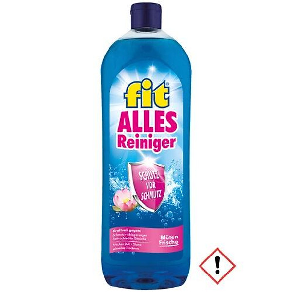 Nước tẩy rửa đa năng FIT Essig Reiniger, Nước tẩy rửa thiên nhiên gốc nấm táo tươi dung tích 1L