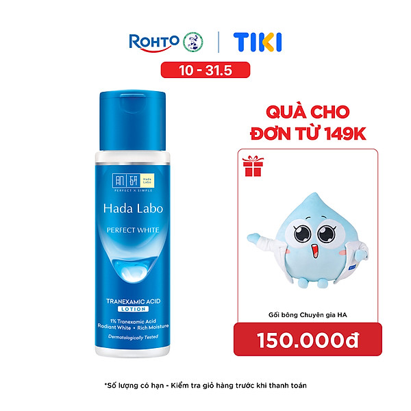 Dung dịch dưỡng trắng da tối ưu Hada Labo Perfect White Tranexamic Acid Lotion 170ml