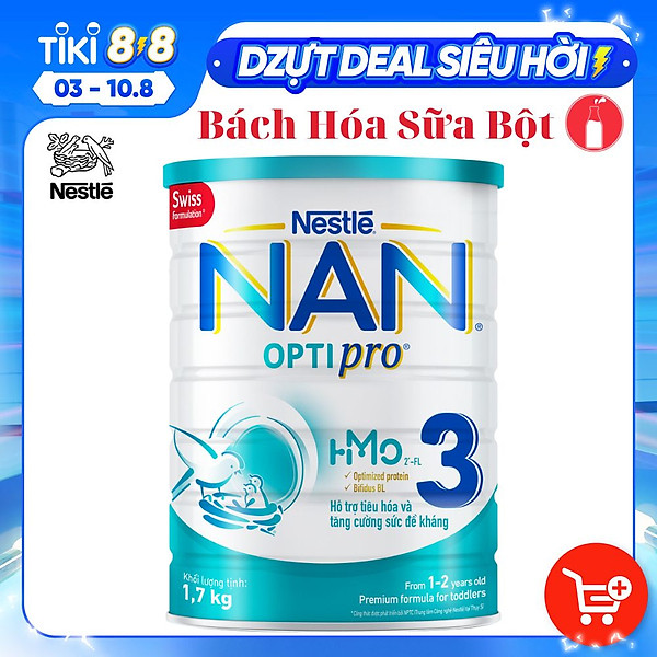 Sữa Bột Nestlé Nan Optipro Hm-O 3 1.7Kg