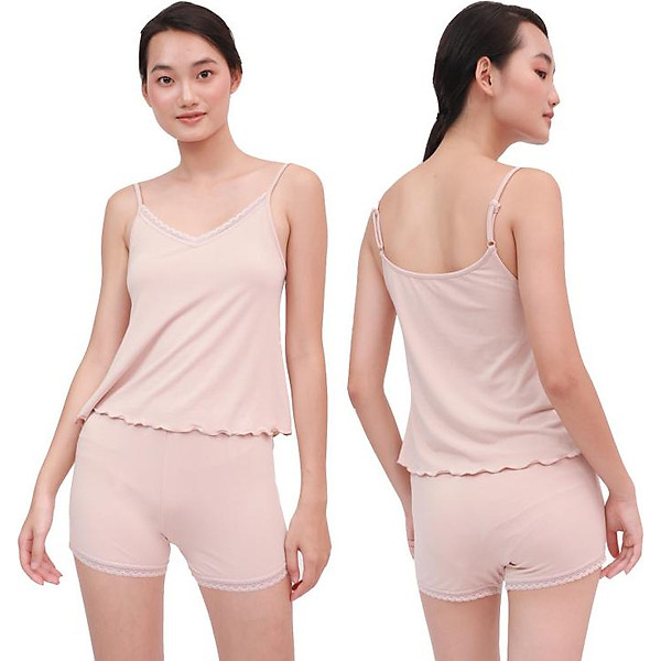 Đồ Bộ Nữ Mặc Nhà 2 Dây Modal Miley Lingerie DBD0912