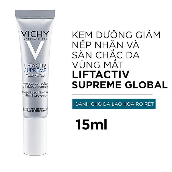 Kem Dưỡng Chống Nếp Nhăn Và Nâng Mí Mắt – Liftactiv Ds Eye Cream Vichy 15Ml – 100498225