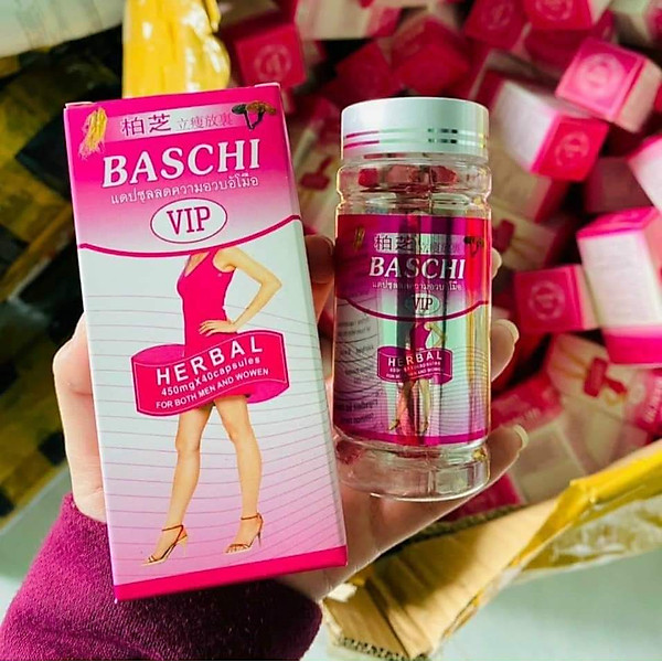 Giảm cân Baschi hồng víp Thái Lan viên