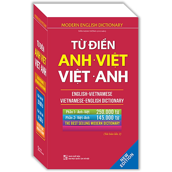 Từ Điển Anh Việt – Việt Anh (Bìa Mềm) – Tái Bản 02