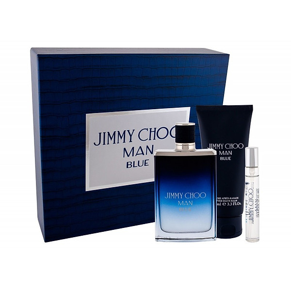 Bộ Set Nước Hoa Nam Jimmy Choo Man Blue Gift Set Edt 100Ml + After Shave 100Ml + Mini Edt 7.5Ml