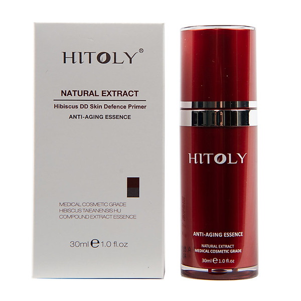 Kem Lót Dưỡng Da Chống Lão Hóa Hitoly – Natural Extract Hibiscus Dd Skin Defence Primer Anti Aging Essence 30Ml