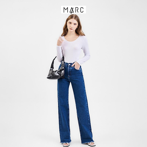 Bodysuit nữ Marc Fashion tay dài cutout lưng TRVH060622