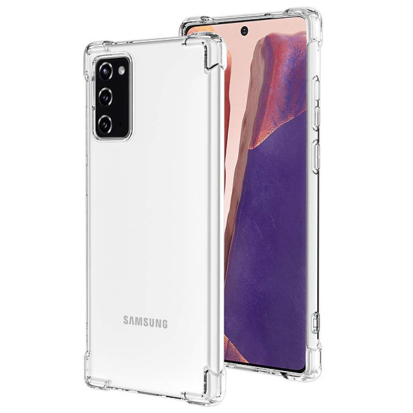 Ốp Lưng Case TPU Dẻo Chống Sốc Dành Cho Samsung Galaxy Note 20/Note 20 Ultra (Trong Suốt) Hàng Chính Hãng Helios