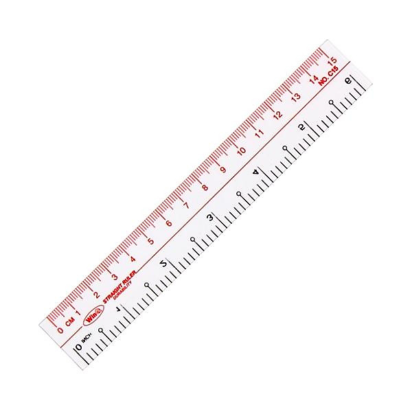 Bộ 12 Thước Thẳng WinQ 15cm C-15