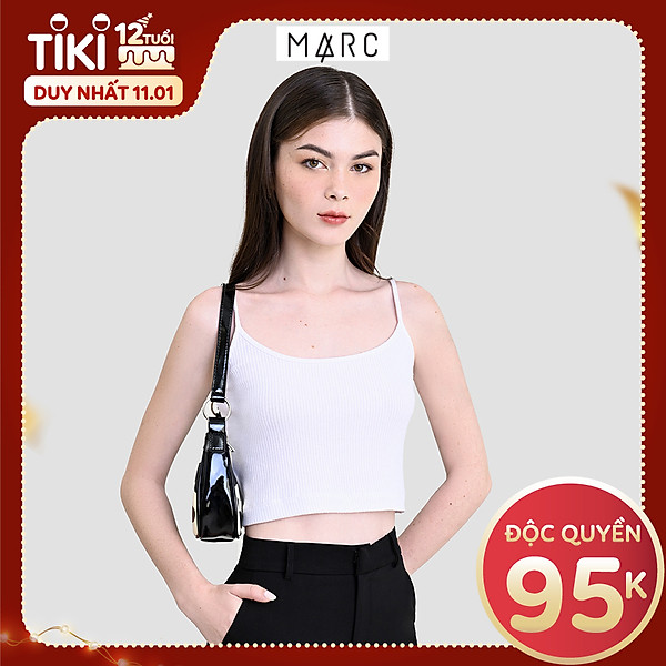 Áo thun nữ Marc Fashion gân 2 dây crop