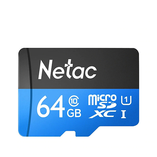 Thẻ nhớ MicroSDXC Netac C10 UHS-I U1 64GB 80MB/s (Hàng chính hãng)