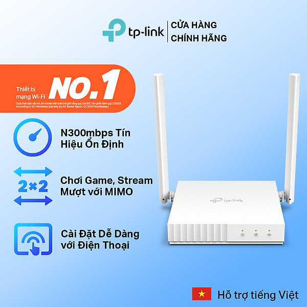 Router Wifi Chuẩn N 300Mbps TP-Link TL-WR844N - Hàng Chính Hãng