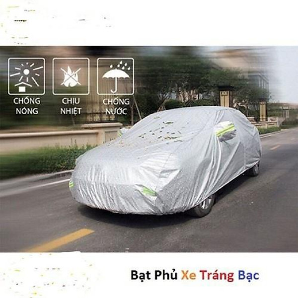 BẠT PHỦ XE Ô TÔ TRÁNG BẠC CAO CẤP - HUYNDAI I10, KIA MORNING