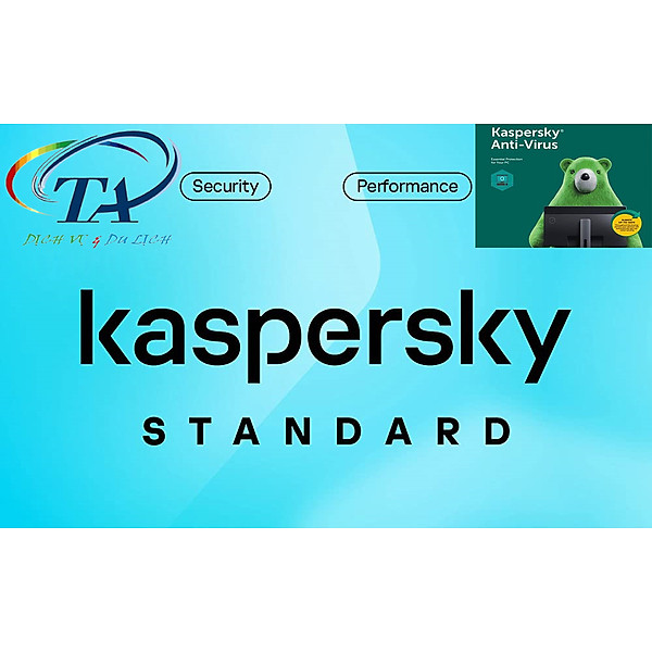 Phần mềm diệt virus kaspersky- Mã code Kaspersky Standard - Hàng Chính Hãng