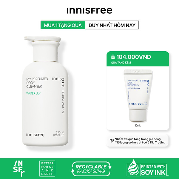 Sữa tắm hương nước hoa innisfree My Perfumed Body Cleanser 330ml