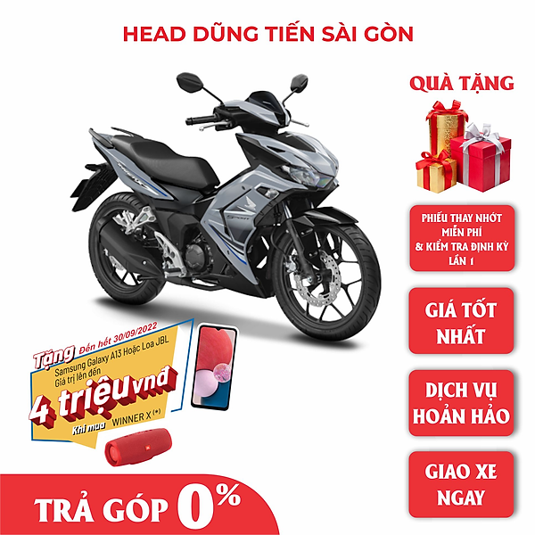 Xe Máy Honda Winner X Đặc Biệt 2022 -Bạc Đen Xanh