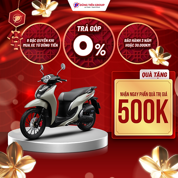 Xe Máy Honda SH Mode 125cc 2024 - Phiên Bản Thể Thao