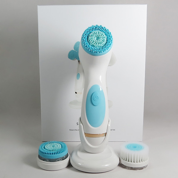 Máy Rửa Mặt Siêu Sạch Spin Facial Brush Cao Cấp-Xoay 360 Độ