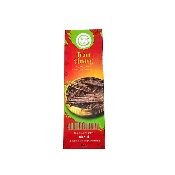 Nhang Xanh Trầm Hương Cao Cấp 15 năm -100g - mùi thơm tự nhiên, dịu ngọt của trầm - Nhang Thiền