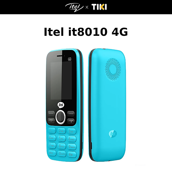 Điện thoại Itel it8010 4G - Hàng Chính Hãng - Xanh Biển