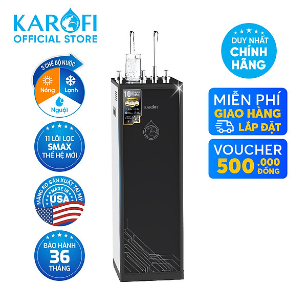 Máy lọc nước nóng lạnh Karofi KAD-R38 - Hàng chính hãng