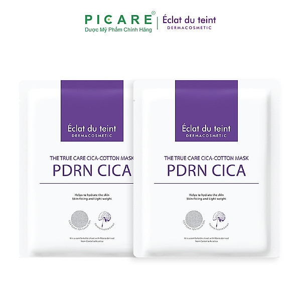 Combo 2 Miếng Mặt Nạ Éclat Du Teint Phục Hồi Làm Dịu Da PDRN CICA