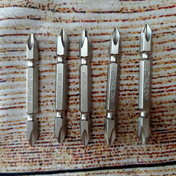 Mũi bắn vít 2 đầu 4 cạnh Kingtony dài 65mm