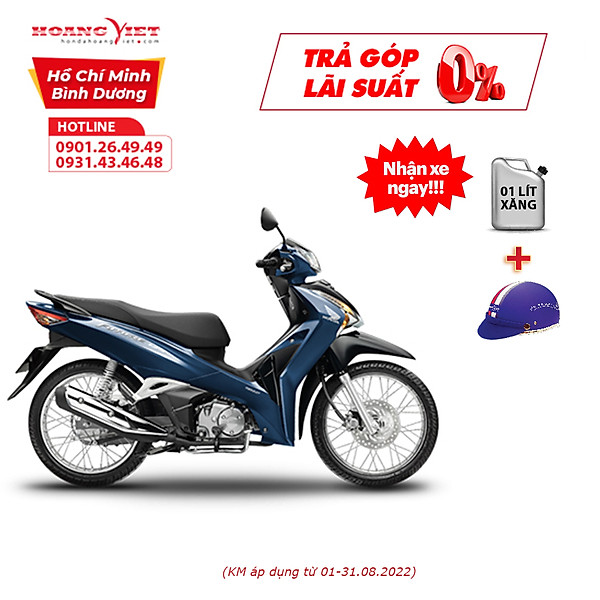 Xe Máy Honda Future 125 Fi 2022 – Phiên Bản Tiêu Chuẩn (Phanh Đĩa – Vành Nan Hoa)