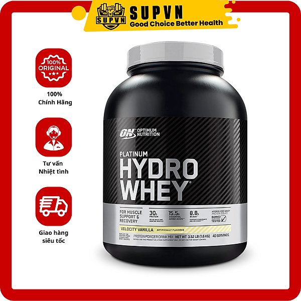 Platinum Hydro Whey 3.5lbs Dòng Whey Hydrolyzed Tinh Khiết Chính Hãng ON
