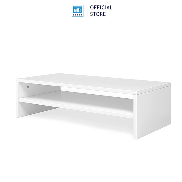 Kệ Gỗ Để Màn Hình Bàn Làm Việc 2 Tầng SIB Decor KDB03