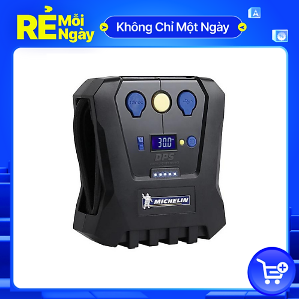 Máy Bơm Ô tô, Xe hơi Đa Năng Michelin 12266 - Hàng Chính Hãng