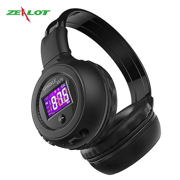 Tai nghe chụp tai bluetooth Zealot headphone kết nối không dây hàng chính hãng