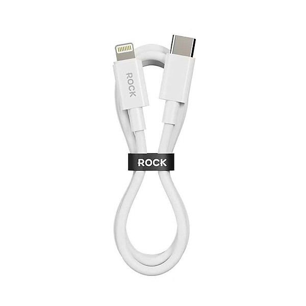 Dây cáp sạc nhanh PD 27W cho ip ROCKSPACE P8 dài 1m sạc nhanh ổn định không nóng máy - Hàng chính hãng bảo hành 12 tháng