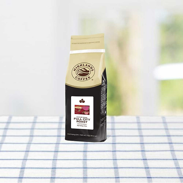 Cà Phê Hạt Full City Highlands Coffee (1kg)