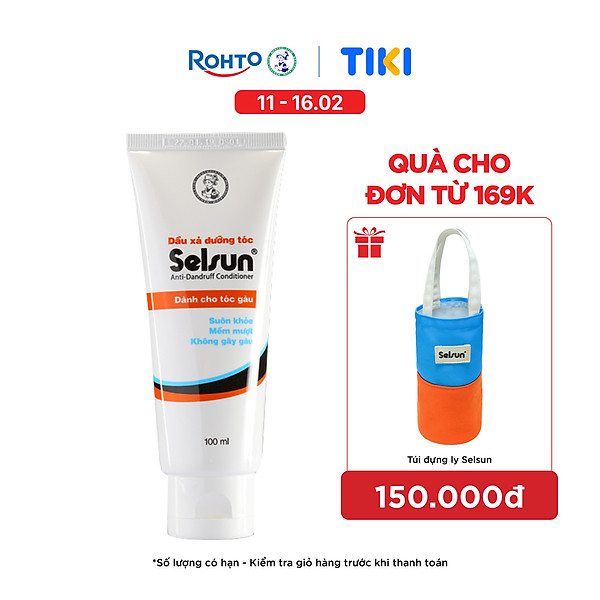 Dầu xả Selsun dưỡng tóc dành cho tóc gàu Selsun Anti-Dandruff Conditioner 100ml