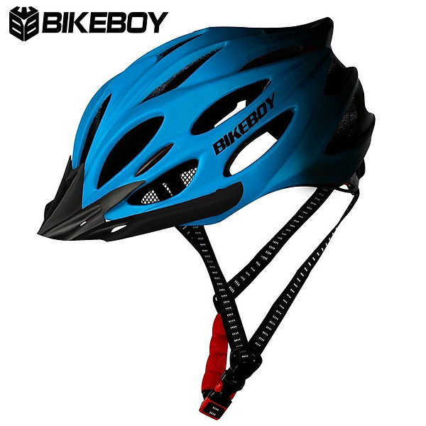 Mũ bảo hiểm xe đạp Bikeboy Chuyển Màu có đèn đuôi hover