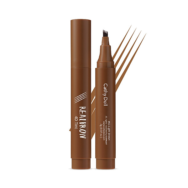 Bút Vẽ Chân Mày 4D Cathy Doll Real Brow 4D Tint 2G