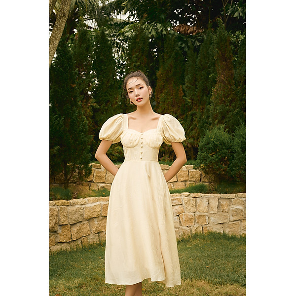 Đầm OLV Kora Button Dress