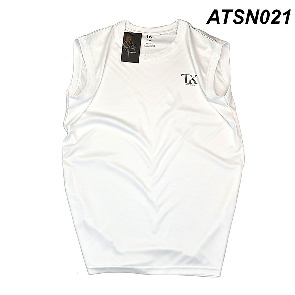 áo sát nách nam thể thao vân dập vải thun lạnh mềm mịn mặc cực thích loại áo thun thể thao tập gym ATSN02
