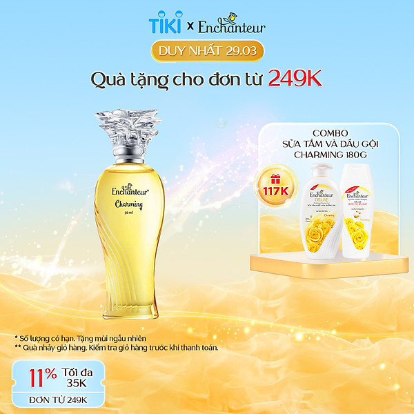 Nước Hoa Cao Cấp Enchanteur Charming (50ml)