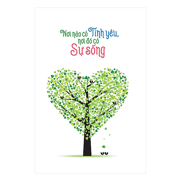 Sổ Lò Xo Notebook Minh Long - Nơi Nào Có Tình Yêu Nơi Đó Có Sự Sống (196 Trang)