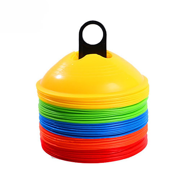 Bộ 10 Nấm Lùn Chiến Thuật Bóng Đá,Cone Tập Luyện Cao 4.5cm Chính Hãng Đại Nam Sport (Giao Màu Ngẫu Nhiên)