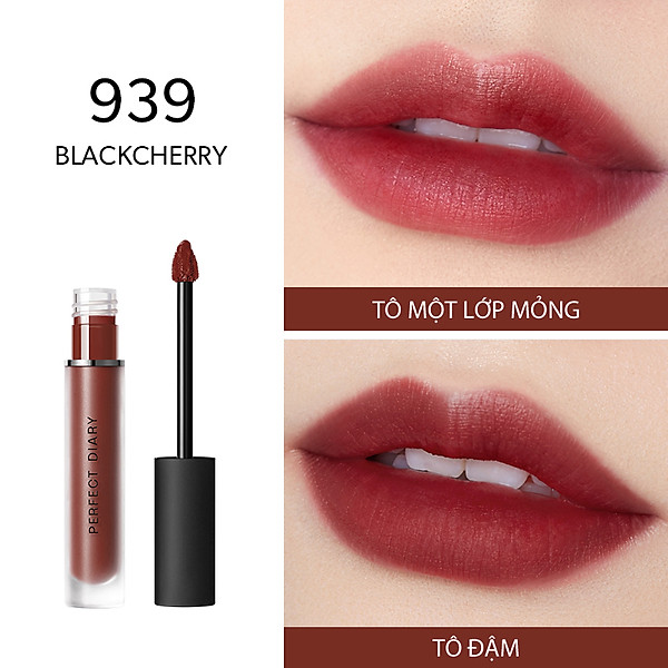 Son Kem Lì Perfect Diary Fog Dreamy Matte Lip Gloss Nhiều Tông Màu Bản Nâng Cấp hover